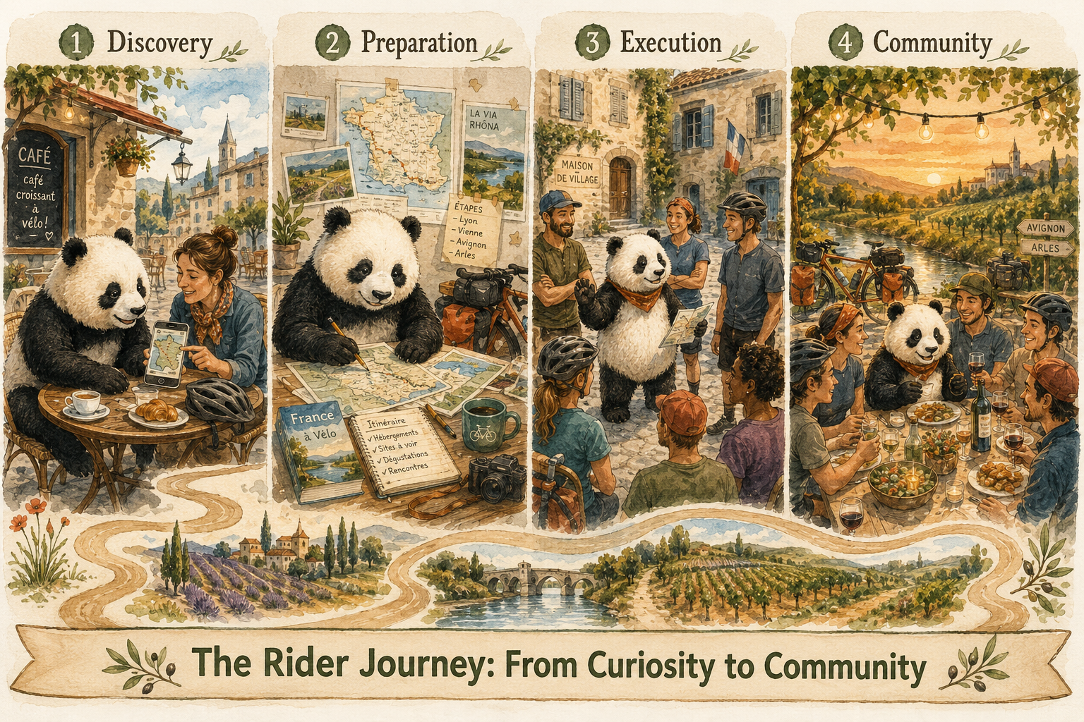 The complete Rider Journey: From Curiosity to Community